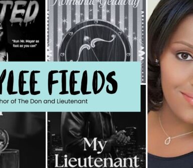 Author Spotlight: Jaylee Fields - Smiling Black woman with short, straight black hair and neutral makeup, wearing a black top and a delicate necklace.