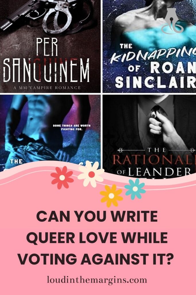 Can pro-Trump or conservative authors authentically write M/M romance? This post explores the clash between queer representation and anti-LGBTQ+ politics.