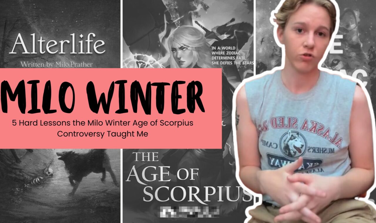 5 Hard Lessons the Milo Winter Age of Scorpius Controversy Taught Me - Image of Milo Winter (a white trans man with short blond hair and a t-shirt), author of Age of Scorpius, The Zodiac Turner (Serena Winter), and Alter Life by Milo Prather.