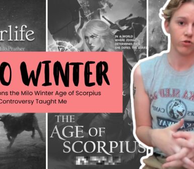 5 Hard Lessons the Milo Winter Age of Scorpius Controversy Taught Me - Image of Milo Winter (a white trans man with short blond hair and a t-shirt), author of Age of Scorpius, The Zodiac Turner (Serena Winter), and Alter Life by Milo Prather.