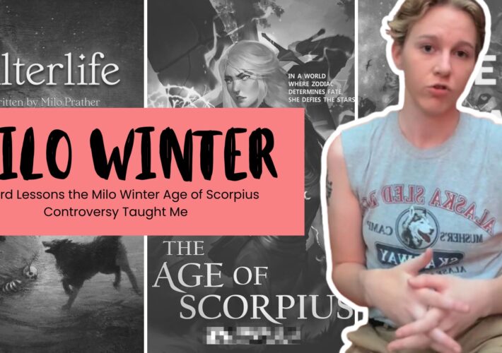 5 Hard Lessons the Milo Winter Age of Scorpius Controversy Taught Me - Image of Milo Winter (a white trans man with short blond hair and a t-shirt), author of Age of Scorpius, The Zodiac Turner (Serena Winter), and Alter Life by Milo Prather.