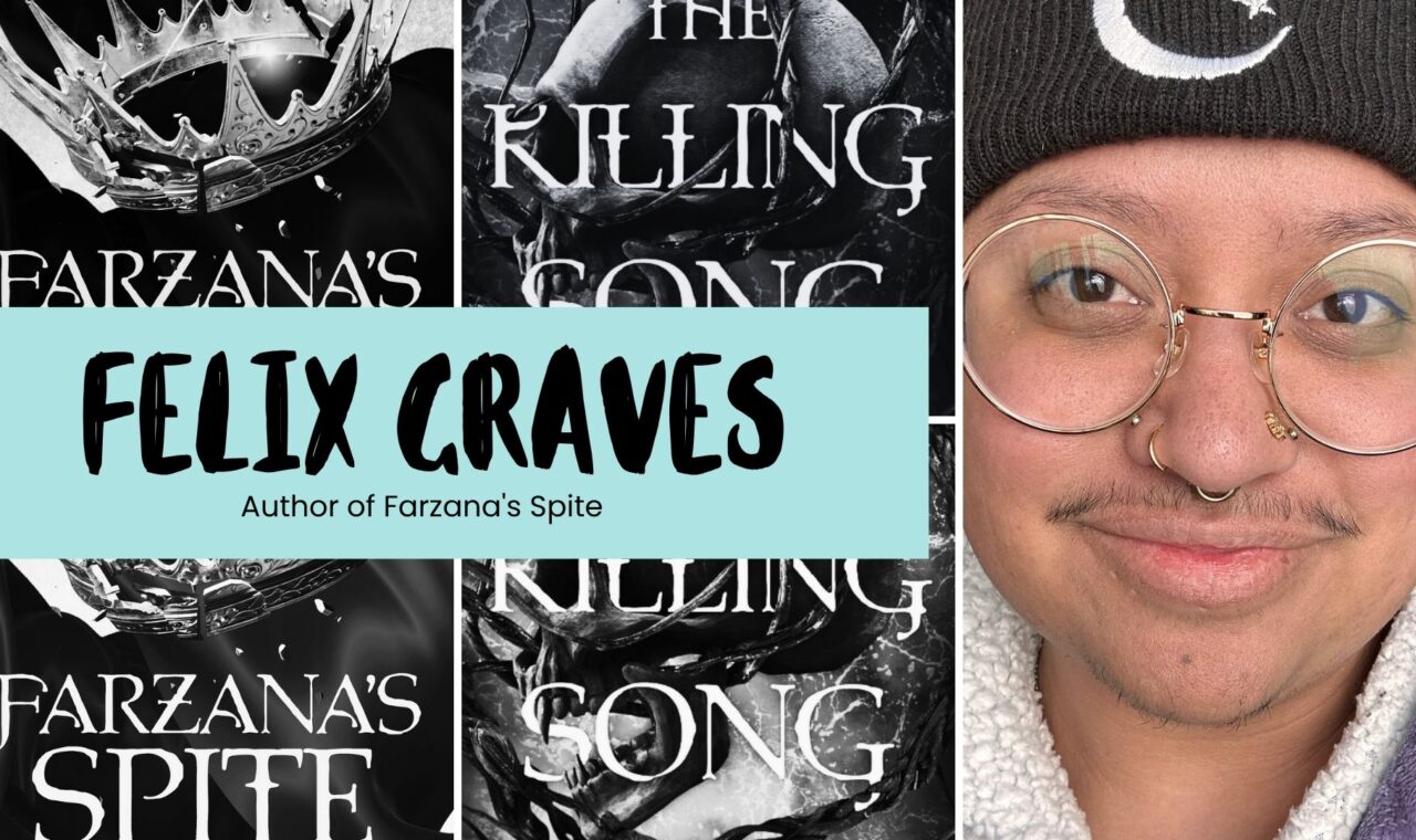 Image of Felix Graves as a trans Indonesian man wearing glasses The author of The Killing Song and Farzana's Spite